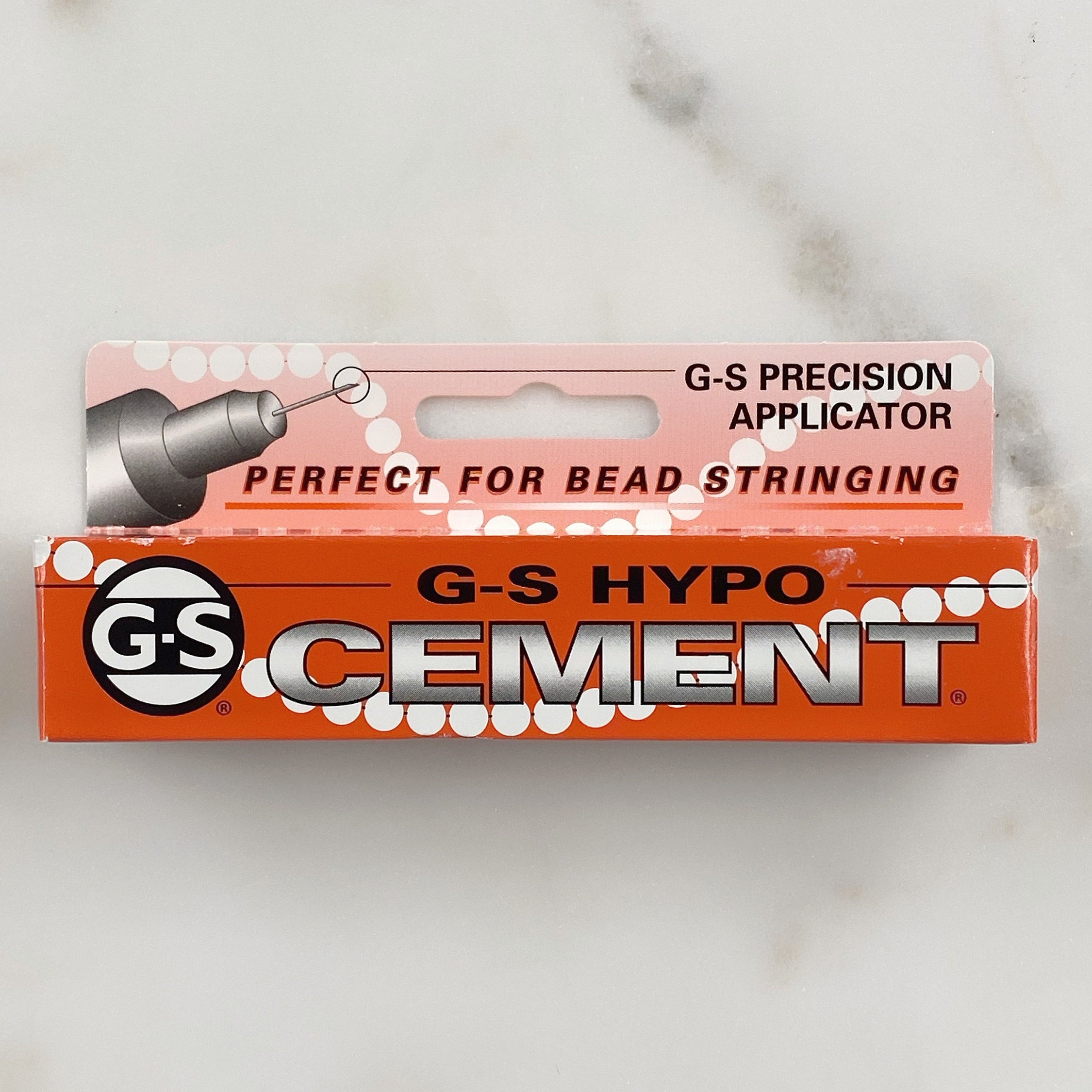 G-S Hypo Cement – 1/3 fl. oz (9 ml) – Made in USA – Jewelry Glue