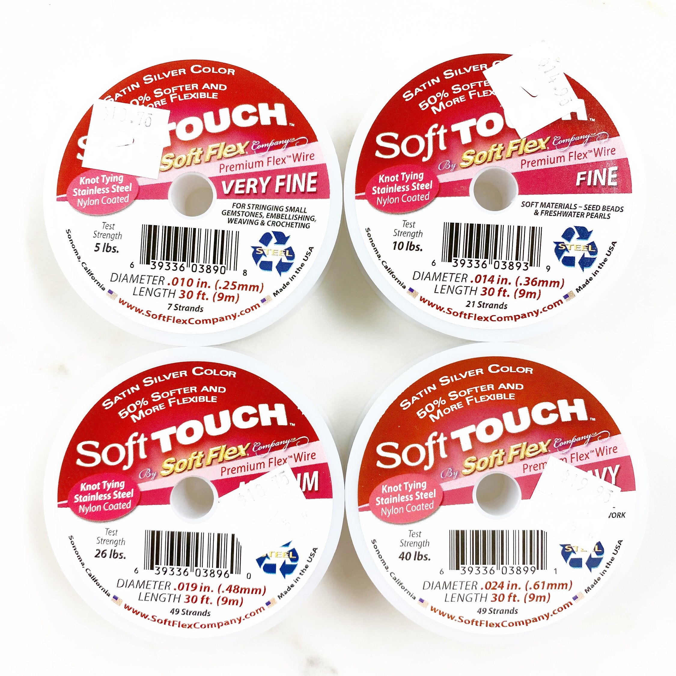 Soft Touch Premium Beading Wire - Soft Flex company