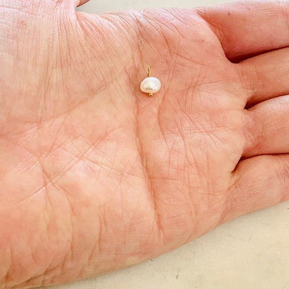 Freshwater pearl best sale charm