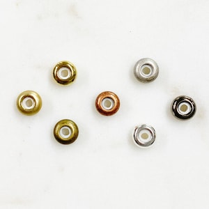 5 piece string on round clasp 8mm x 4mm clasp jewelry making supplies clasp findings