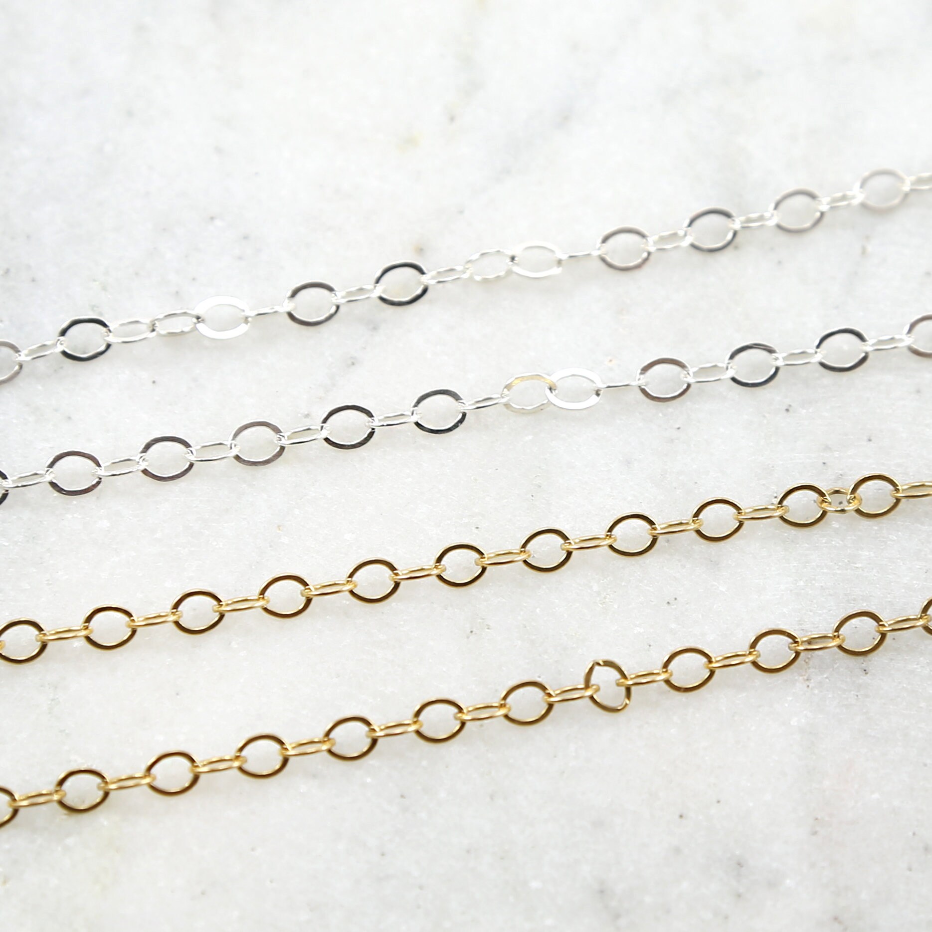 Antiqued Brass Curb Chain, 5mm, Unfinished, by The Foot