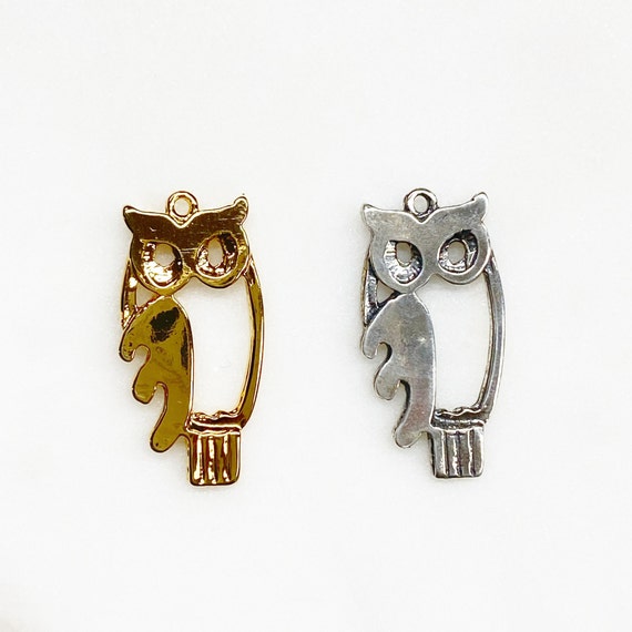 Sterling Silver Owl-Cut Out Pendant Sterling Silver Owl-Cut Out Pendant