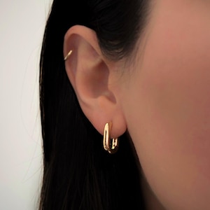 Rounded square hoops semi thick rounded square snap hoops