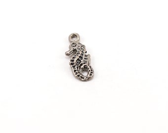 Sterling Silver Seahorse Ocean Inspired Charm