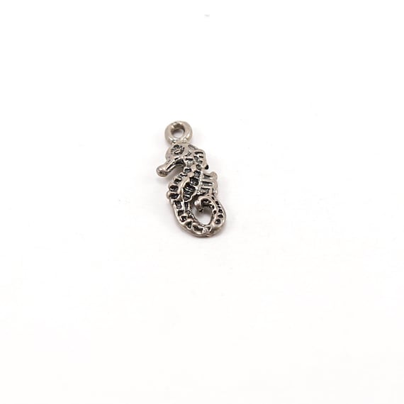 Sterling Silver Seahorse Ocean Inspired Charm