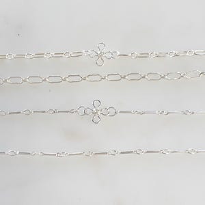 1 breloque anneau connecteur fleur en zircon cubique minuscule, connecteur permanent pour bijoux, plaqué or 14 carats ou argent sterling. image 9
