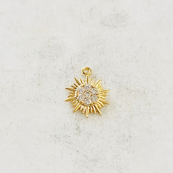 14k Gold Charm Connector – Sabrina Design