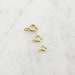 10 Pieces 14K Gold Filled Closed Spring Ring Clasp 3 Sizes Choose Your ...