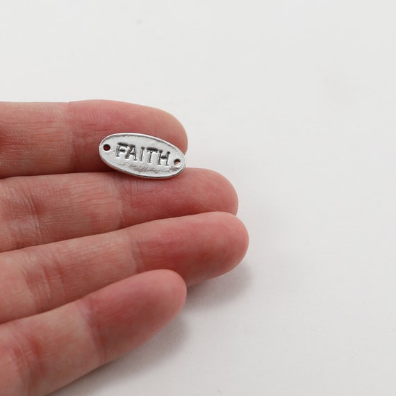 INSPIRE Charm Oval Engraved Sterling Silver INSPIRE Charm Oval Engraved Sterling Silver