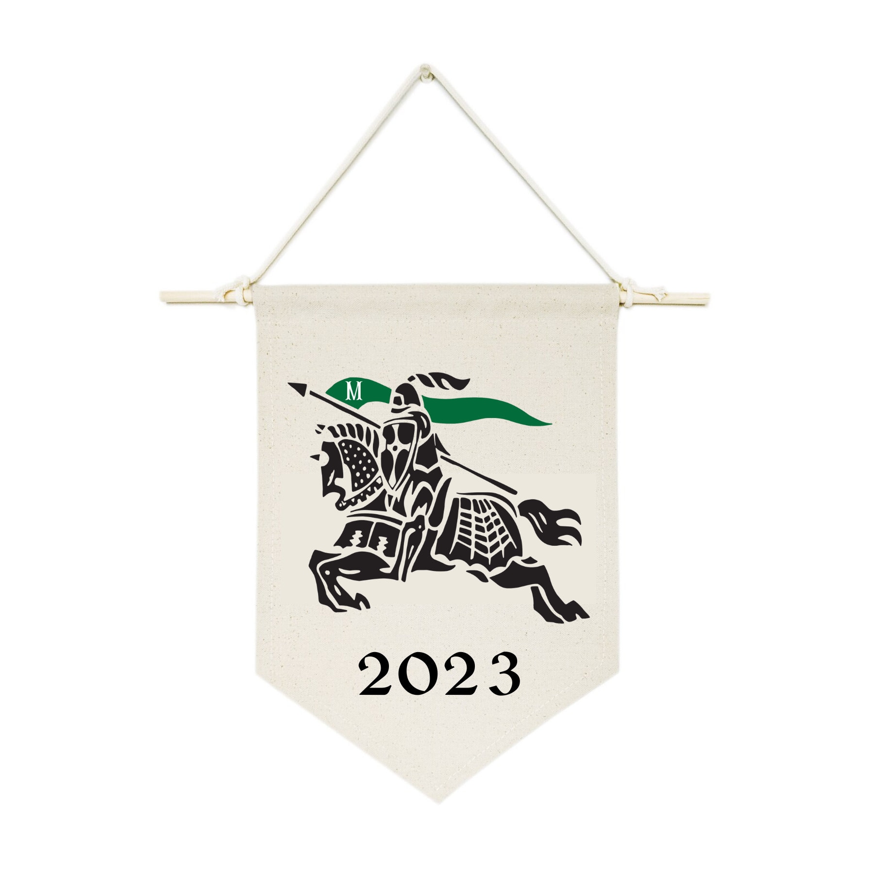 Black Tartan Coat of Arms Wall Hanging Banner