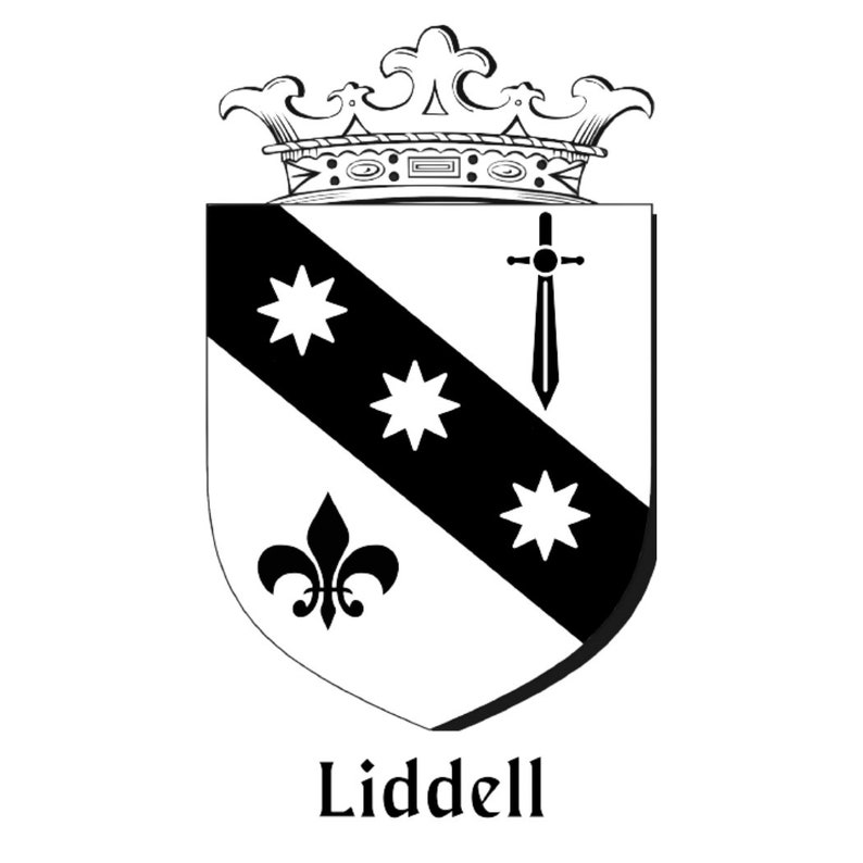 Custom Order Family Coat of Arms Vinyl Sticker, Family Crest Design and