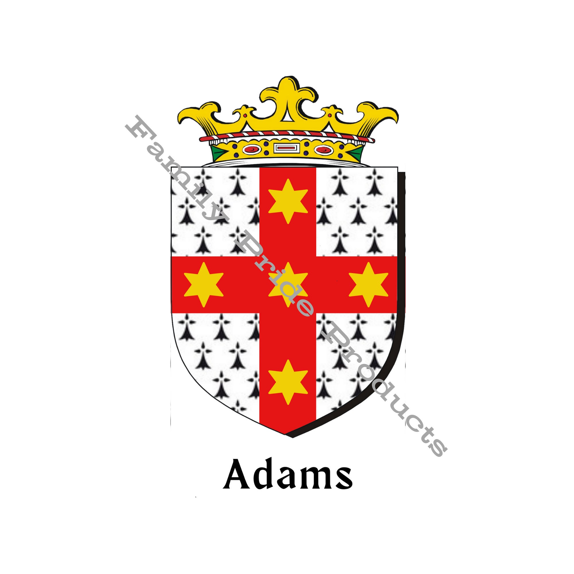 2 Adams Family Coat of Arms Downloads Adams Family Crest Download Cut File Svg Jpg Png Download