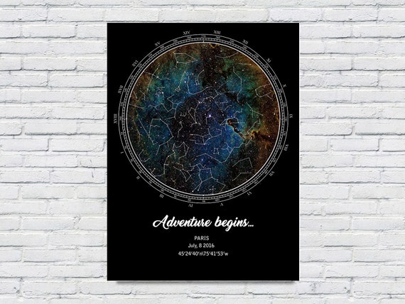 Personalized Star Chart