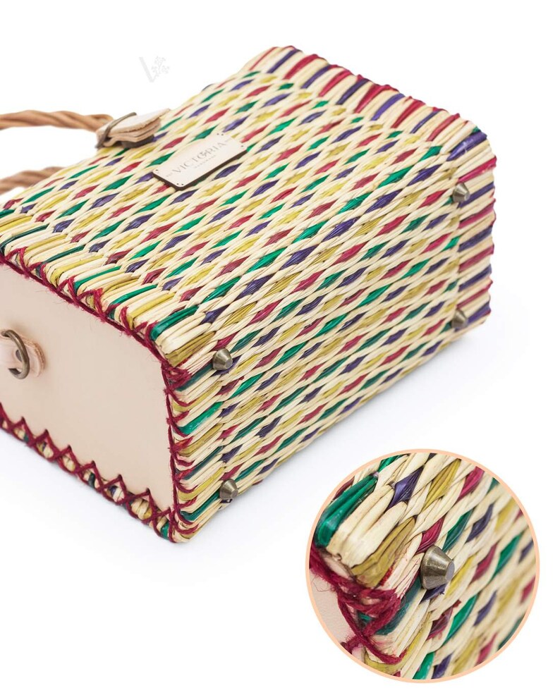 Basket Bag. Straw Bag. Wicker Basket. Beach Bag. French Bag. Handwoven