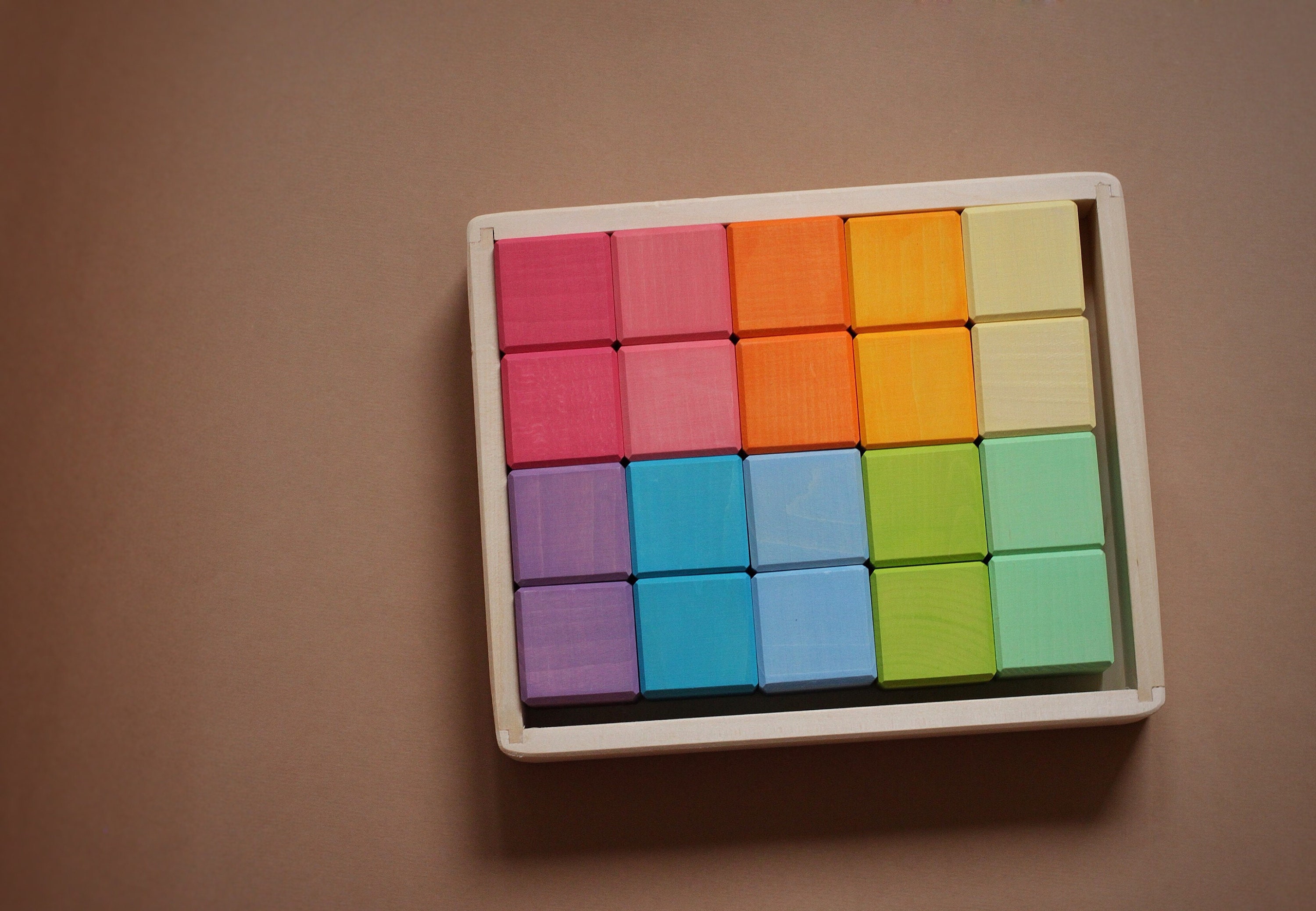 rainbow block set