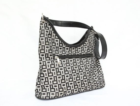 90's funky pattern bag / look-a-like fendi bag / s