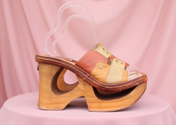 EL DANTES Platform Wedgde / Made in Spain / Wood C