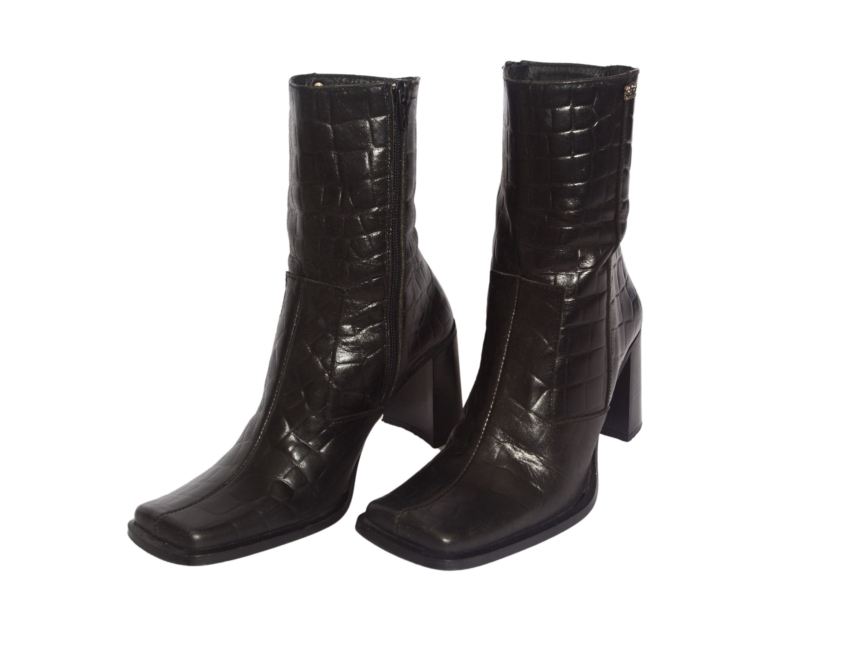 square toe boots 90s