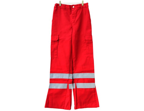 RED WORKWEAR trousers / KLM / industrial / reflect