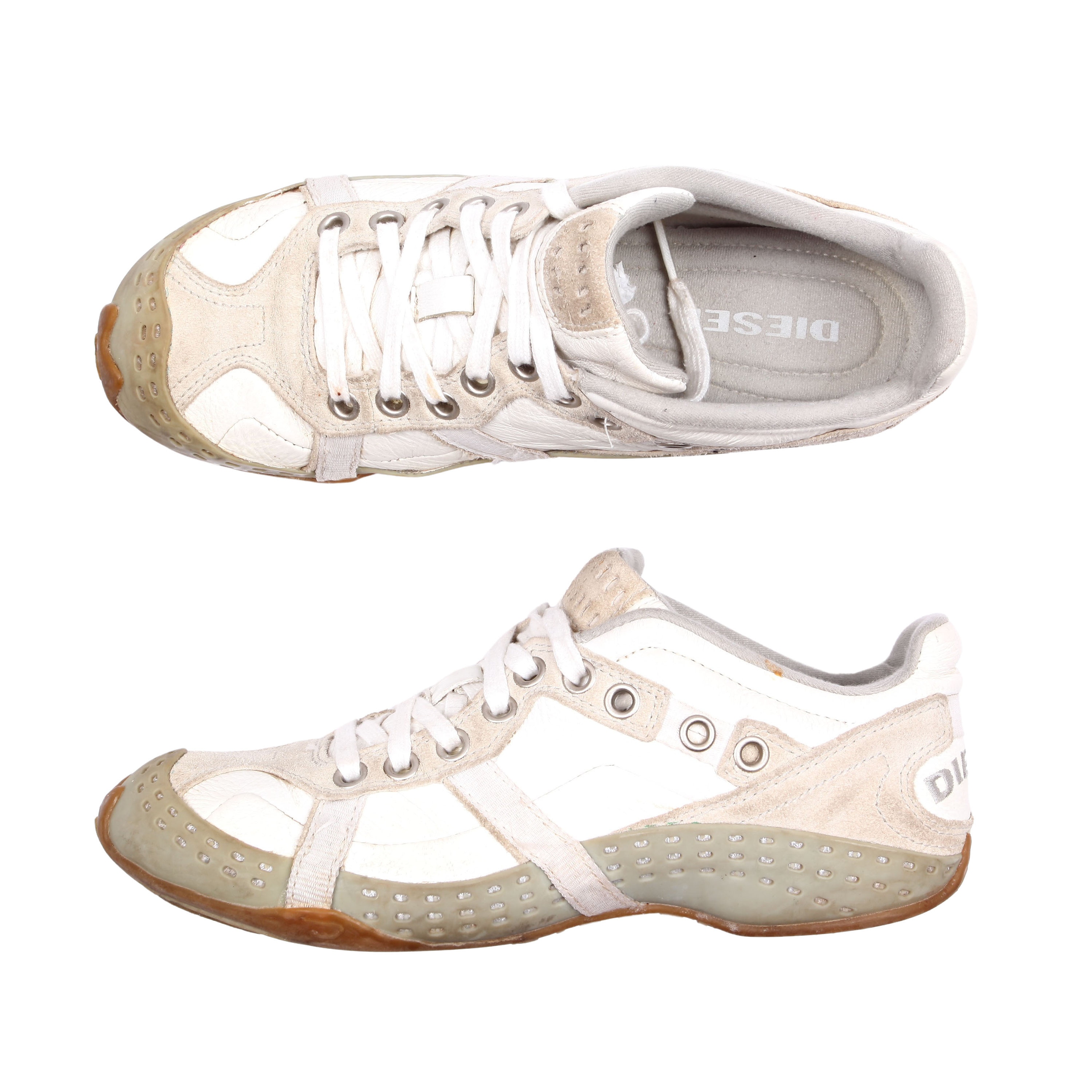 Old diesel shop shoes