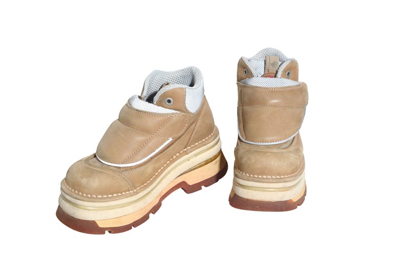 ART PLATFORM SHOES / Original 90's Vintage / Size 37 / | Etsy España