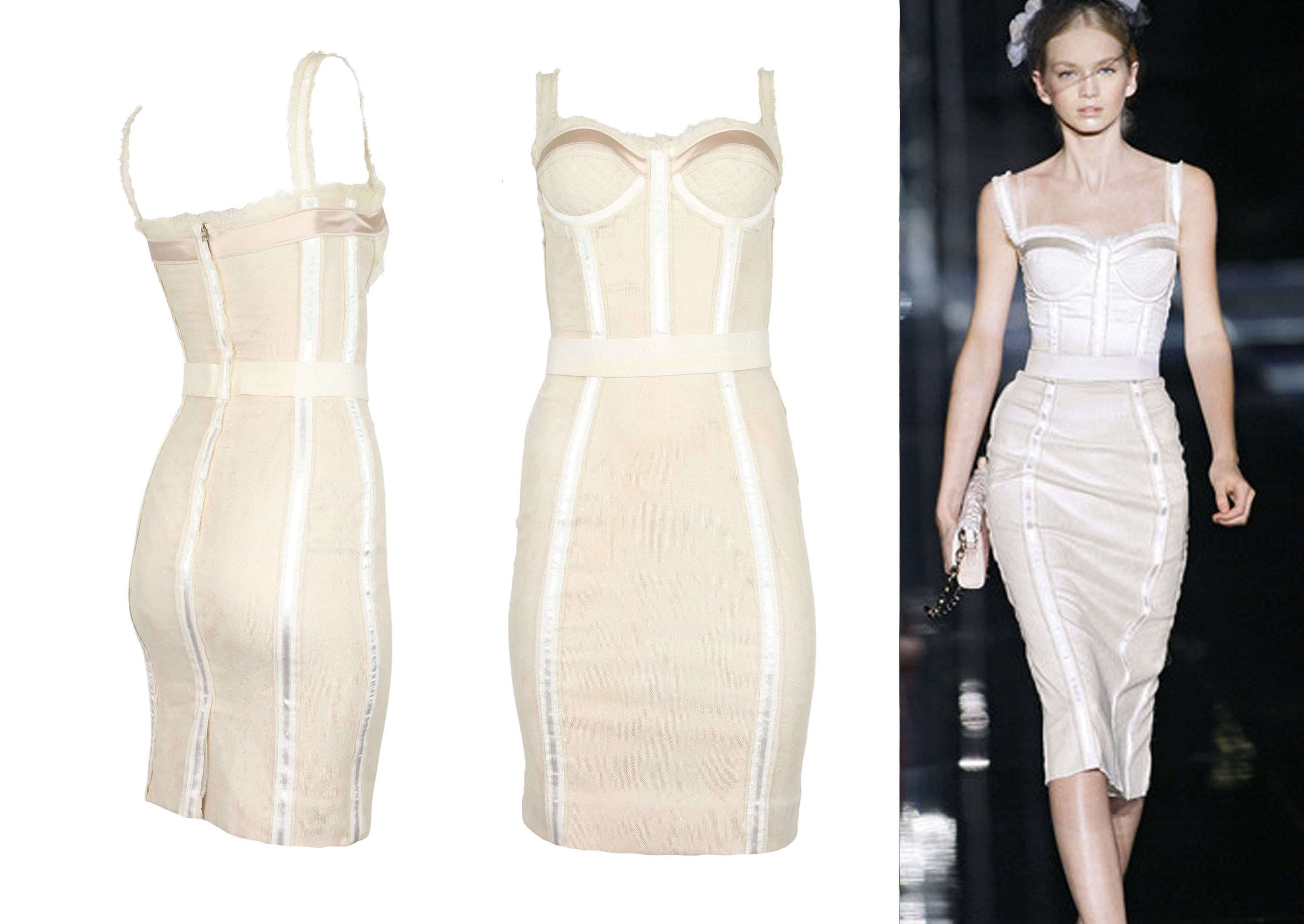 D&g corset dress hotsell