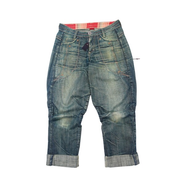 Jeans HIGH USE Ex M&F GIRBAUD - Modèle « Destroy » - Taille 38fr - Neuf Avec Étiquettes