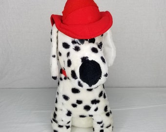 stuffed dalmatian fire dog