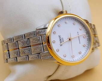 Tissot watch deals engraving