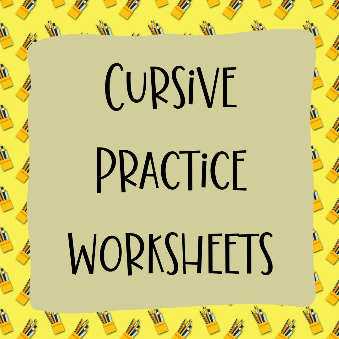 CURSIVE PRACTICE SHEETS FOR KIDS PDF visual data 8