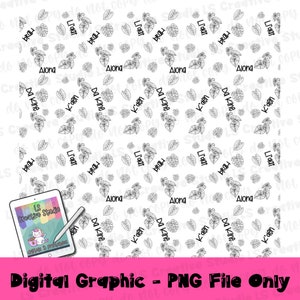 Monstera & Kalo Seamless Pattern | Hawaiʻi digital papers | Taro png svg | Hawaiian patterns | Tropical seamless | Da Kine Aloha - FILE ONLY