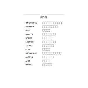 Word scramble puzzles for kids with answer key printable puzzle worksheets brain games for kids image 2