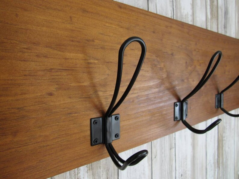 Rustic Coat Rack Wall Mountfarmhouse Coat Rackfarmhouse Etsy