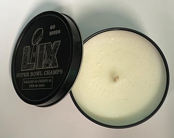 2025 Eagles 7.6oz. Candle Super Bowl LIX Champions