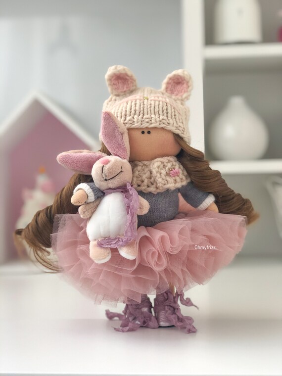 Rag Toys Step-by-step Master Class Textile doll dolls Patterns Russian Book