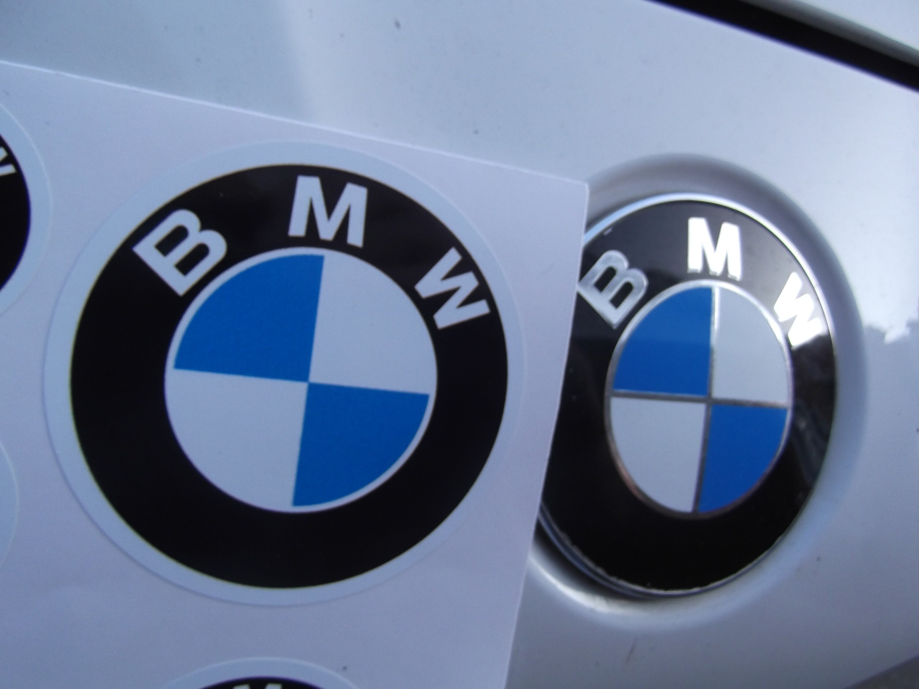 BMW Sticker Stickers Badges waterdicht 7 badges 30 40 60 mm Etsy