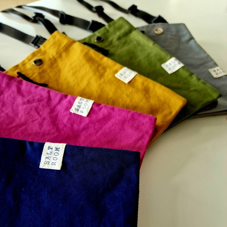 RYE Dry Wax / Oilskin Canvas Phone Bag Waterresistant, Phone Pouch