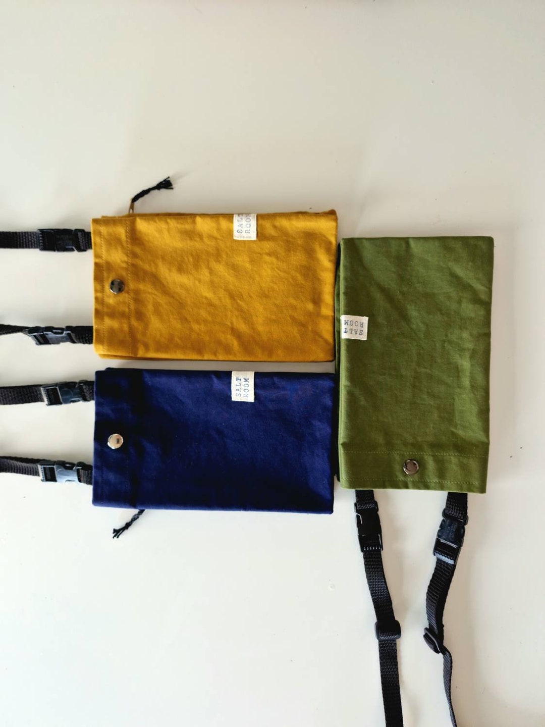 RYE Dry Waxed / Oilskin Canvas Phone Bag Waterresistant Etsy