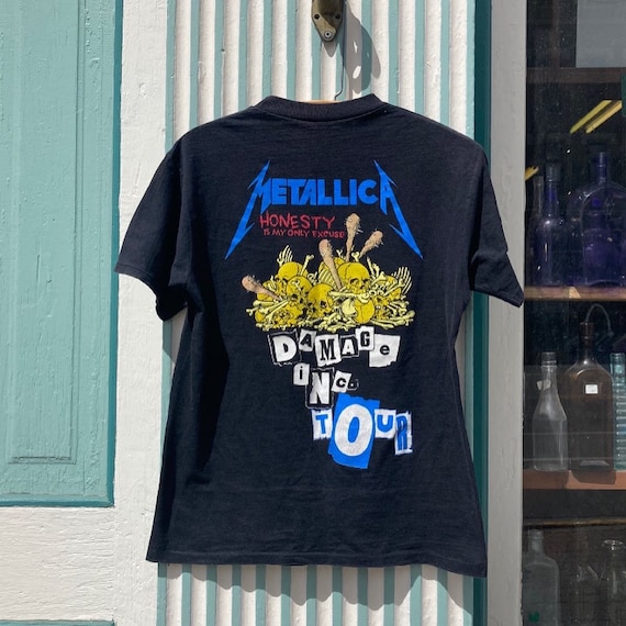 1987 Metallica “damage Inc.” - Etsy