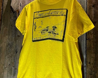 1970’s Original Fear and Loathing Yellow T-Shirt