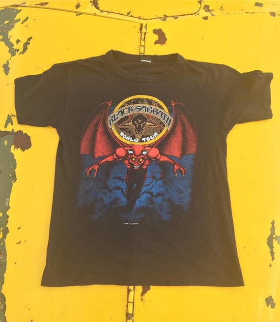 1981 Original Black Sabbath “ Mob Rules Tour” Blac
