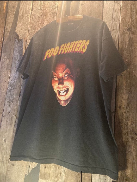 FOO FIGHTERS - small S T-Shirt black - Brasil Chile Colombia SOUTH AMERICA  TOUR