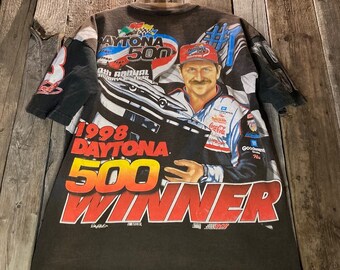 1998 Dale Earnhardt “The Will” Daytona 500 All Over Print T-shirt