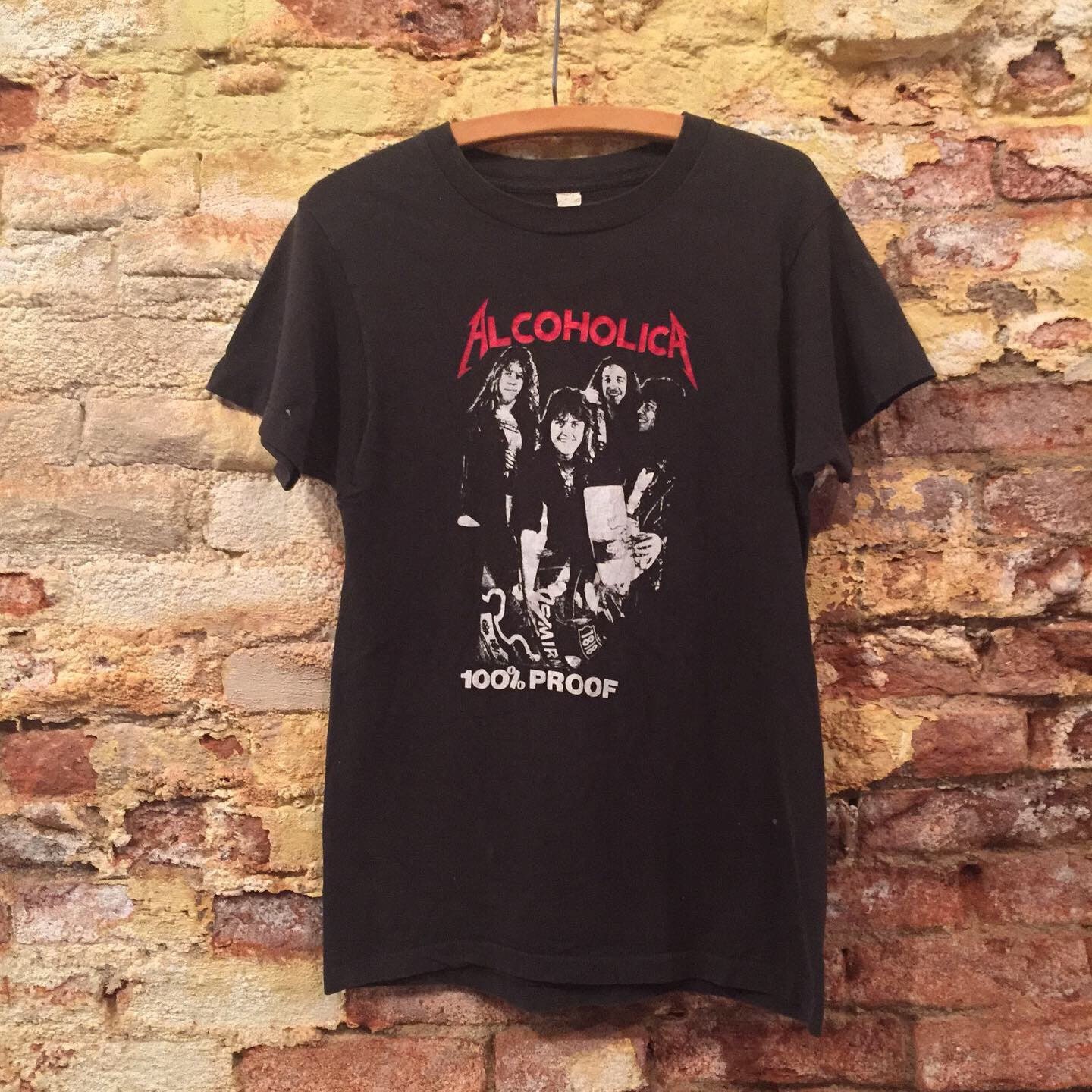 1980's Metallica “alcoholica” Pushead Doubled Sided T-shirt - Etsy