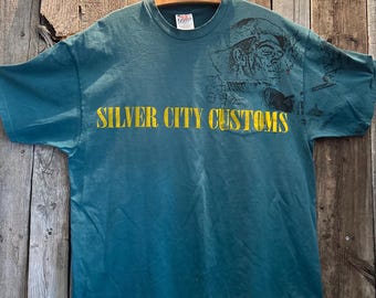 Silver City Customs “Smoke On The Horizon” Cross Body Tee
