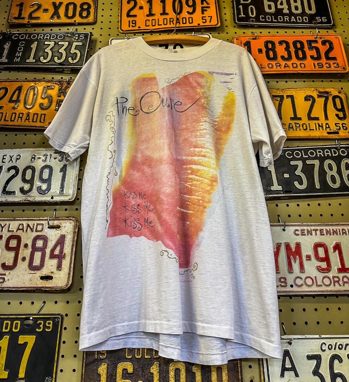 1987 the Cure “the Kissing” Tour T-shirt - Etsy