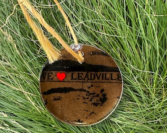We Love Leadville Ornaments/Window Hangers