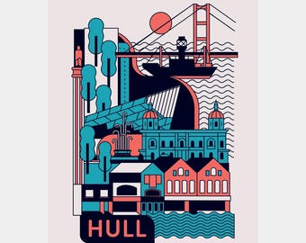 Maritime City Postcard