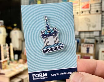 Beverley Bandstand Acrylic Pin
