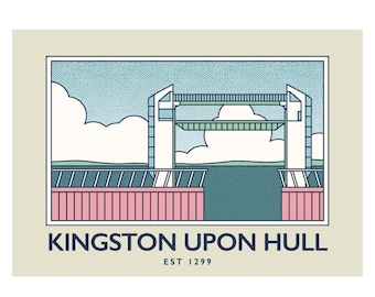 Tidal Barrier Postcard